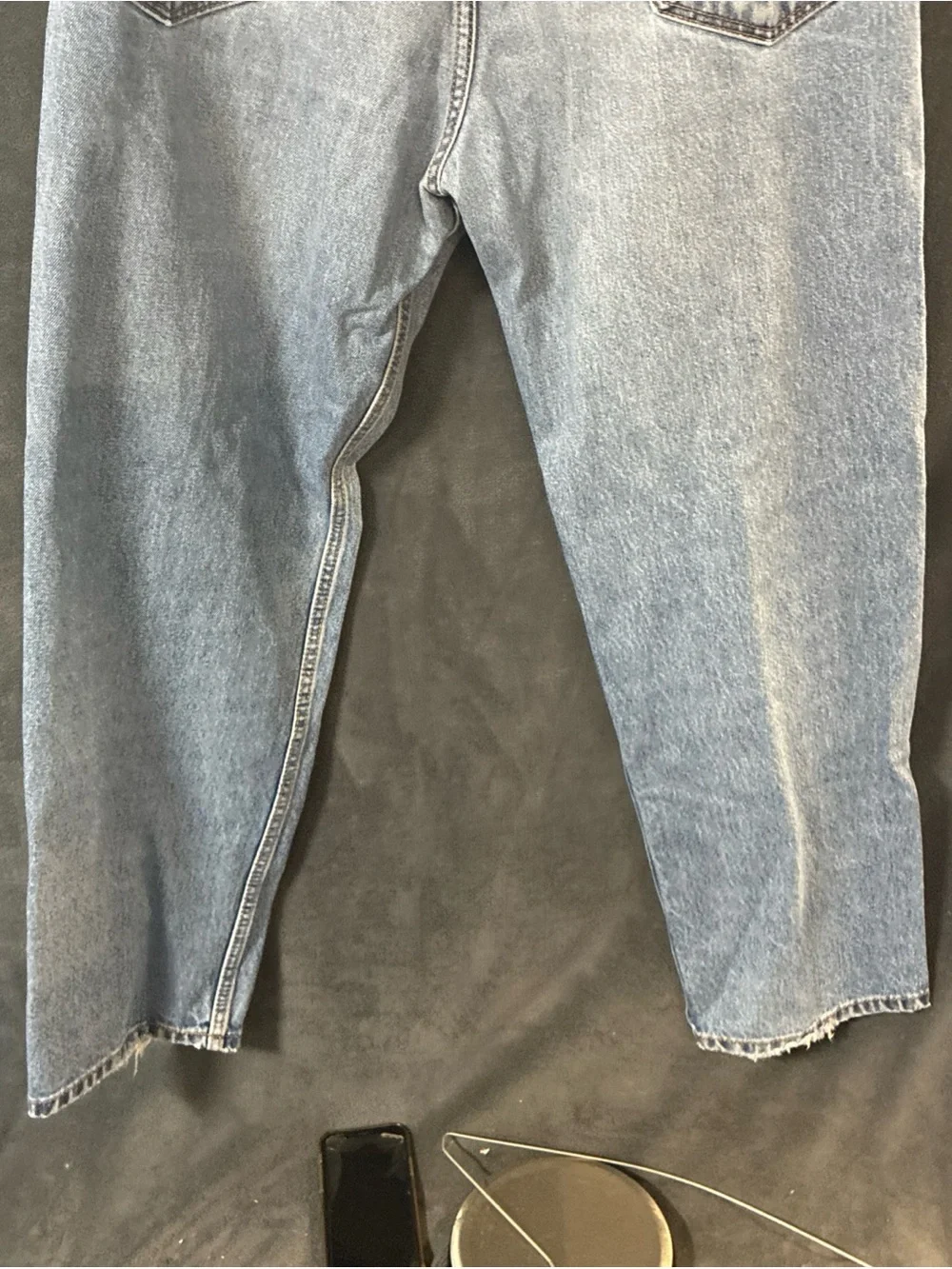 Levi's Light Blue Relaxed Straight-Leg Jeans